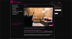 Desktop Screenshot of fayen.be
